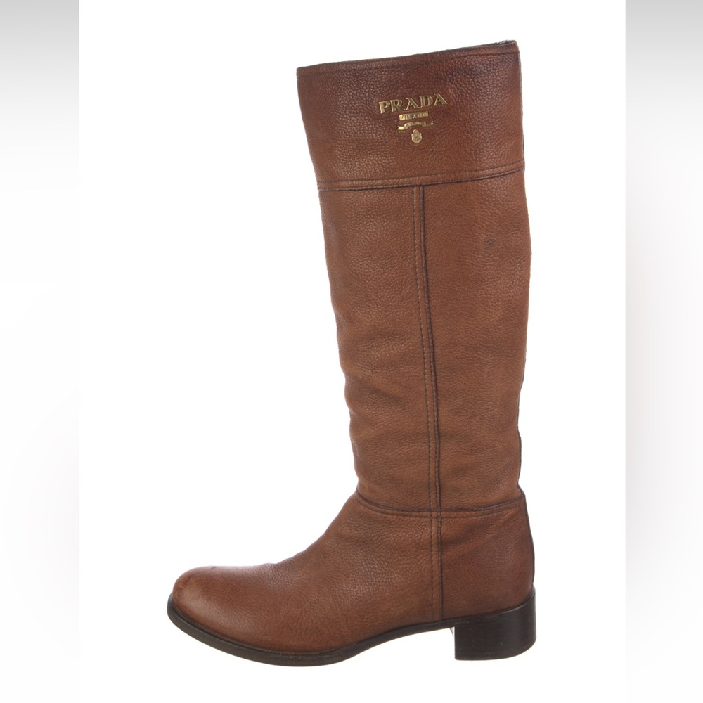 Authentic Prada riding boots